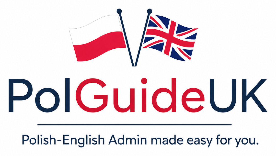 PolGuide UK – Polish-English Admin made easy for you